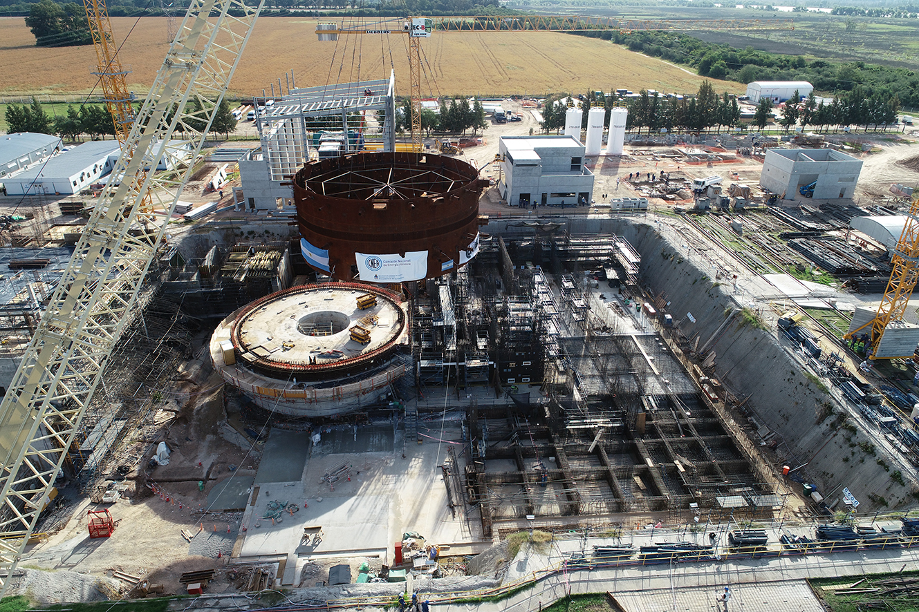 Nueva etapa en la construcción del reactor CAREM Argentina gob ar