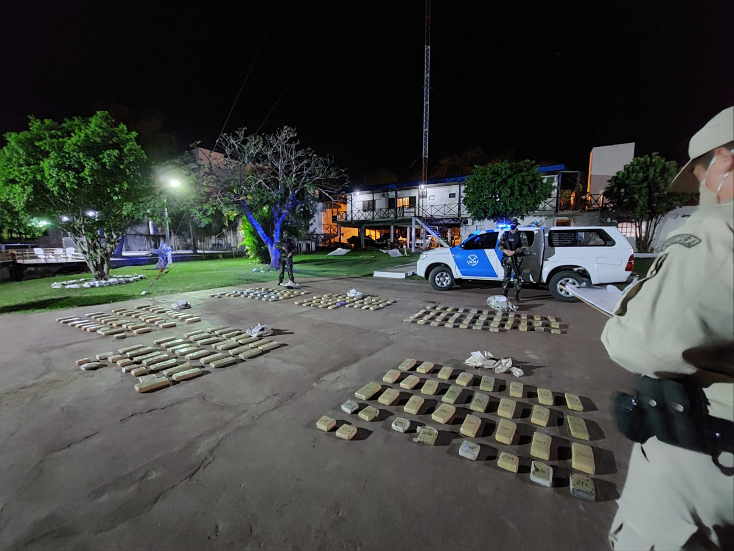 Corrientes Prefectura secuestró más de 150 kilos de marihuana