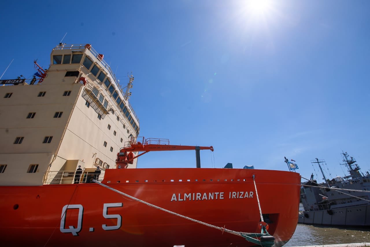 Se creó el Observatorio Oceanográfico en el buque rompehielos ARA