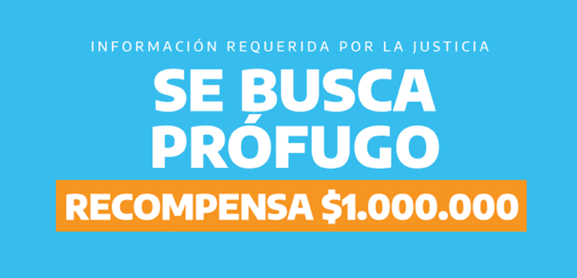 Se busca prófugo Argentina gob ar