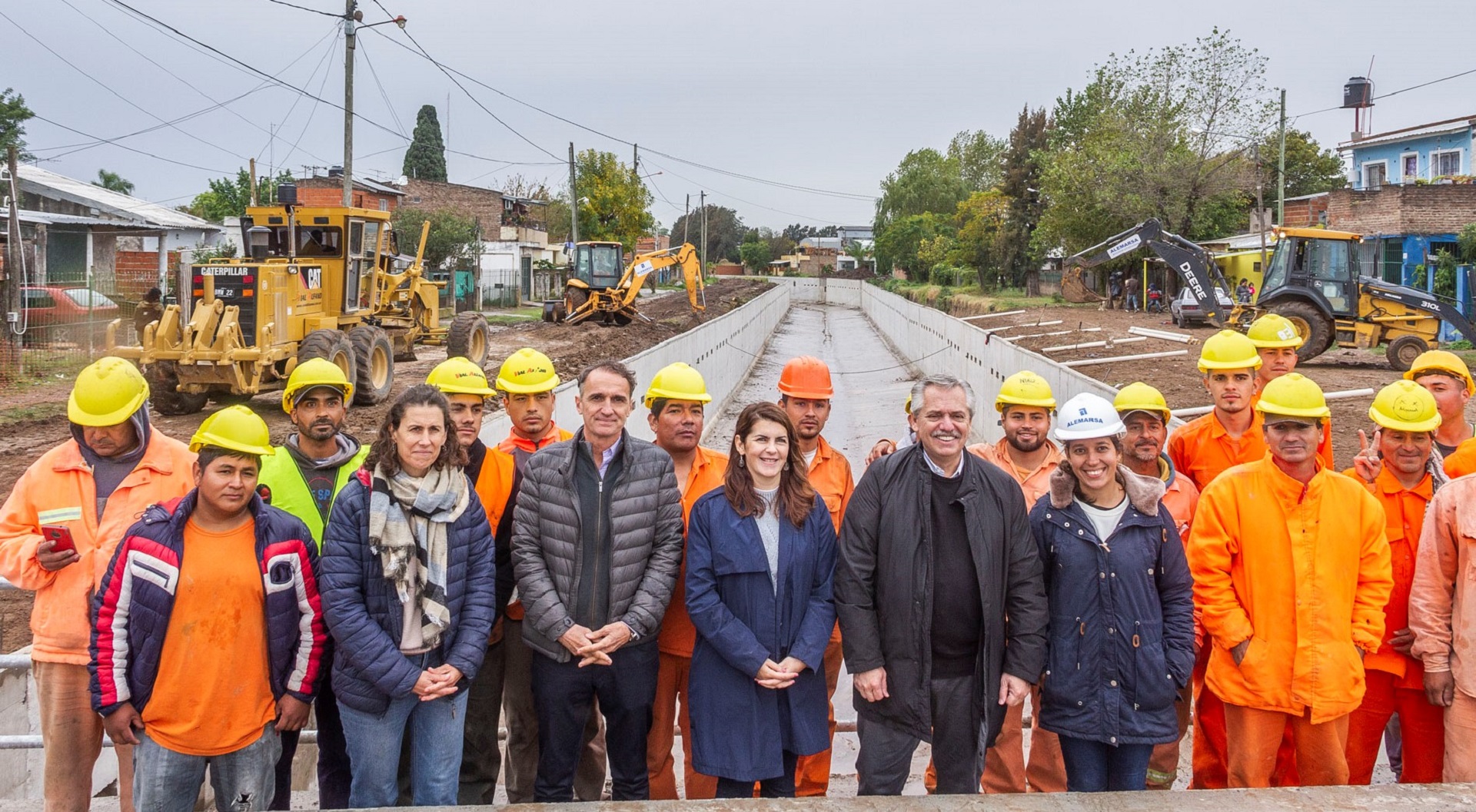 Moreno Alberto Fern Ndez Y Katopodis Recorrieron Las Obras De