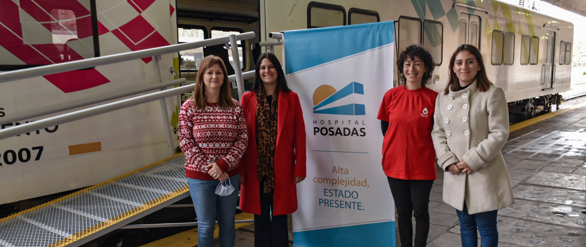 Jornada de donación de sangre junto a Trenes Argentinos Argentina gob ar