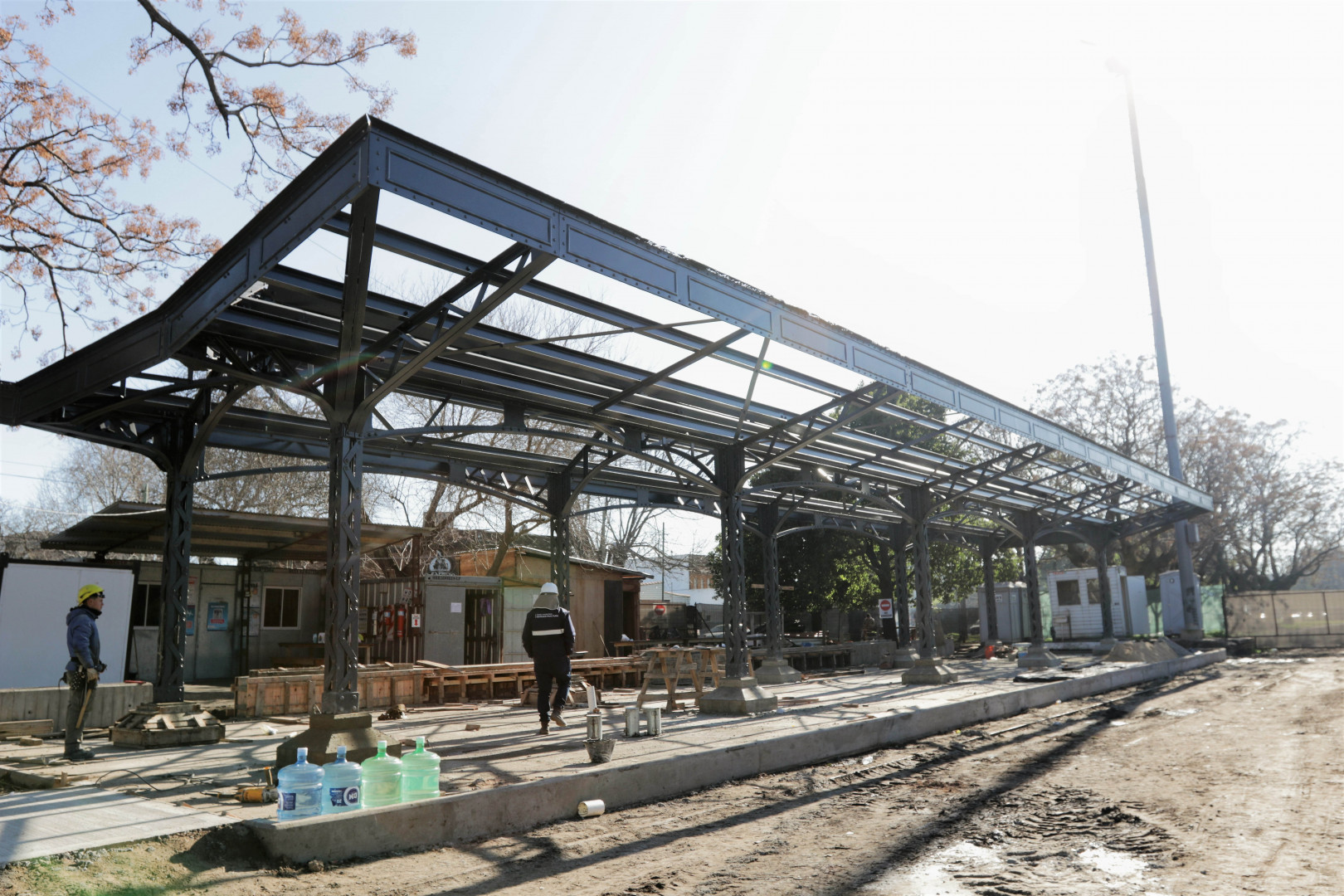 Avanza la extensión del tren Universitario de La Plata Argentina gob ar