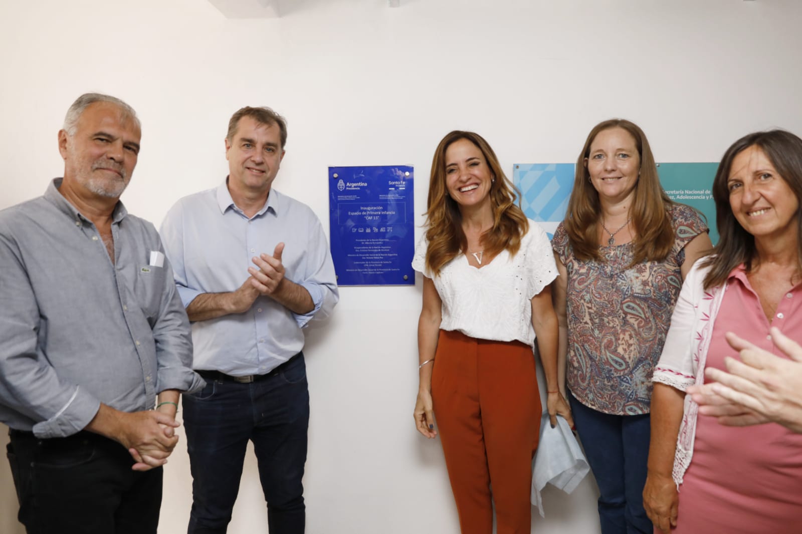 Victoria Tolosa Paz inauguró un nuevo Espacio de Primera Infancia en la