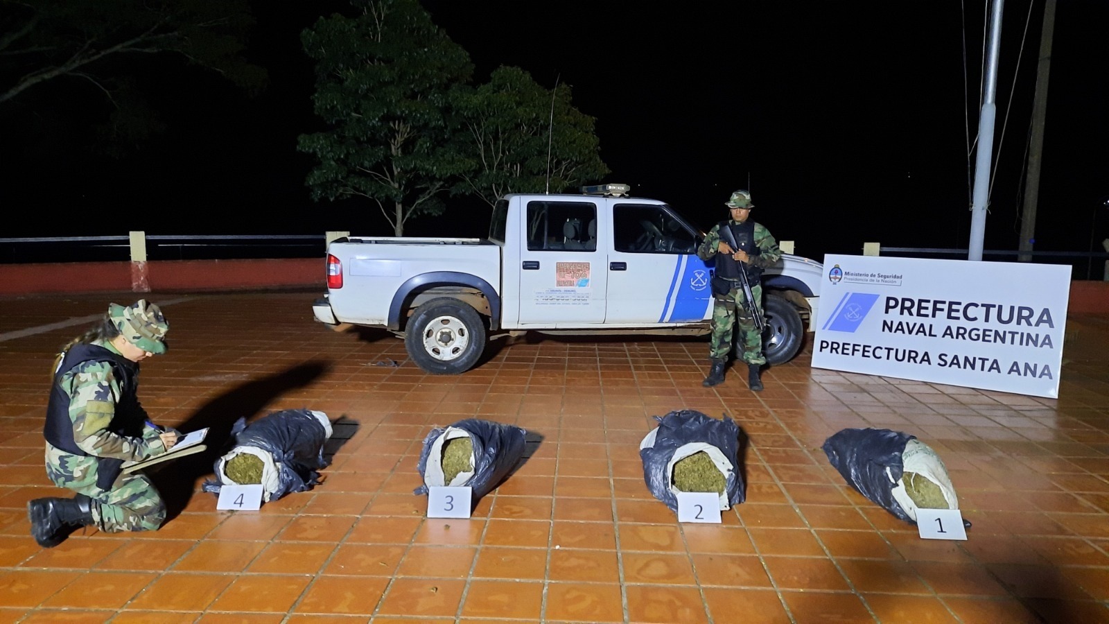 Misiones Prefectura secuestró más de 50 kilos de cogollos Argentina