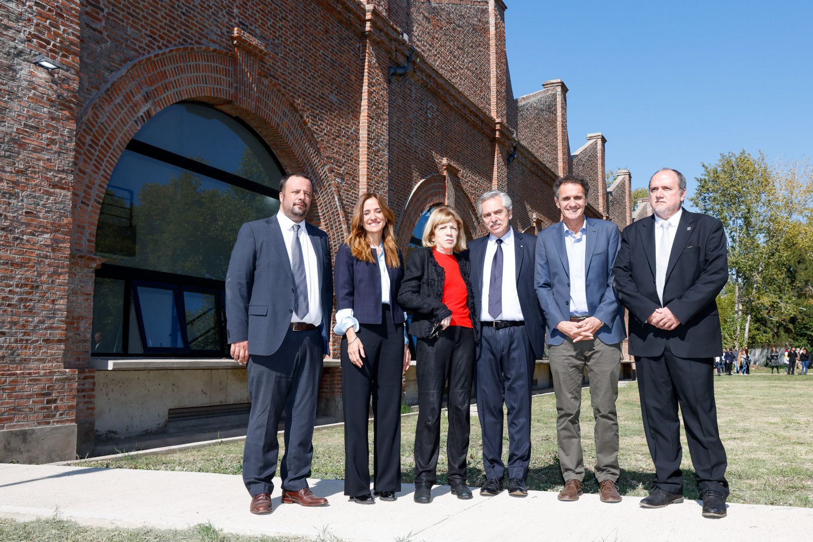 Alberto Fernández y Katopodis inauguraron dos nuevos edificios para la