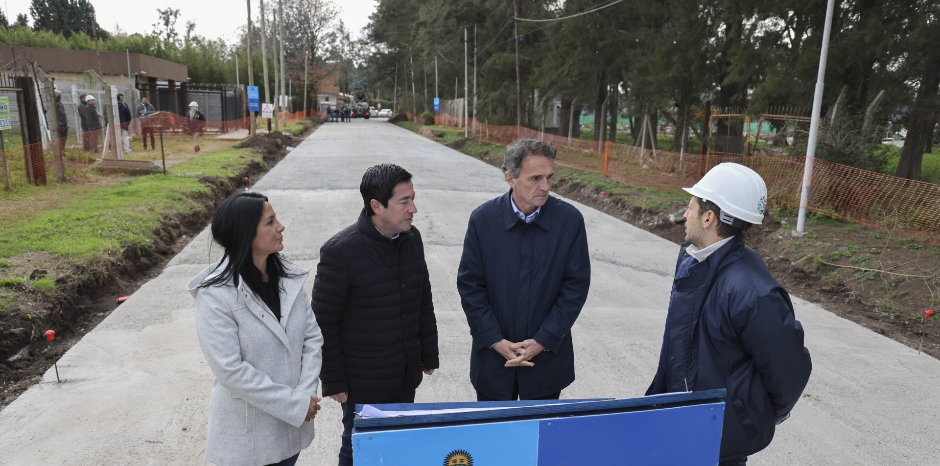 En Malvinas Argentinas Katopodis recorrió obras de conectividad vial