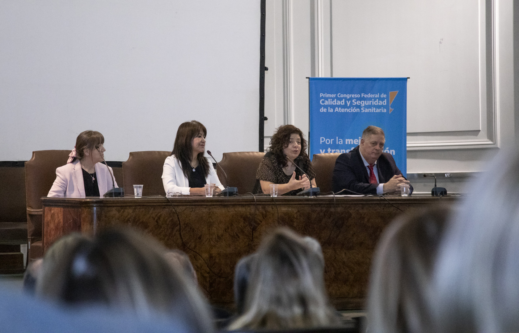 Vizzotti inauguró el primer Congreso Federal de Calidad y Seguridad de