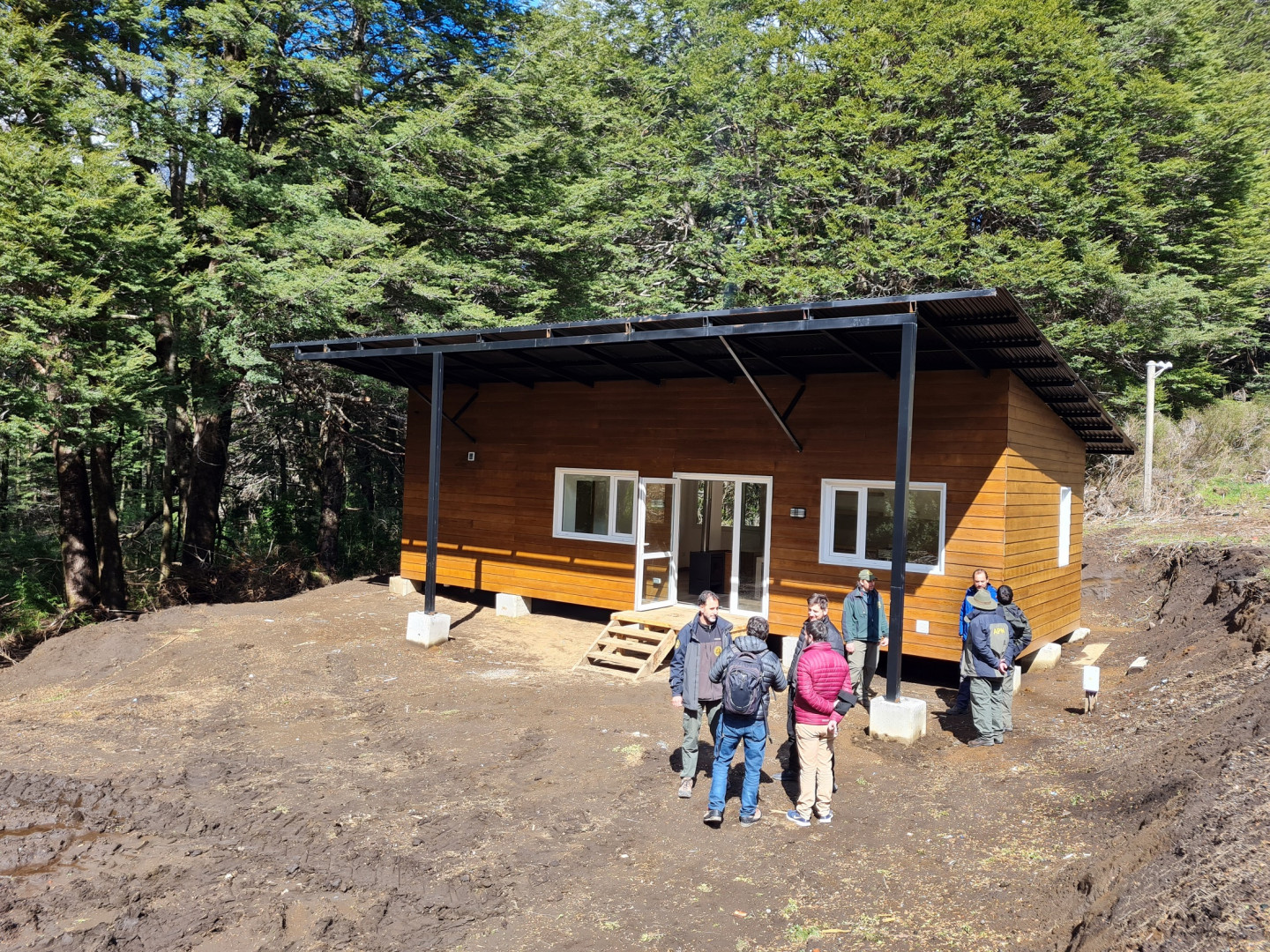 Recorrida por las obras que mejoran la visitación en el Parque Nacional Nahuel Huapi Argentina