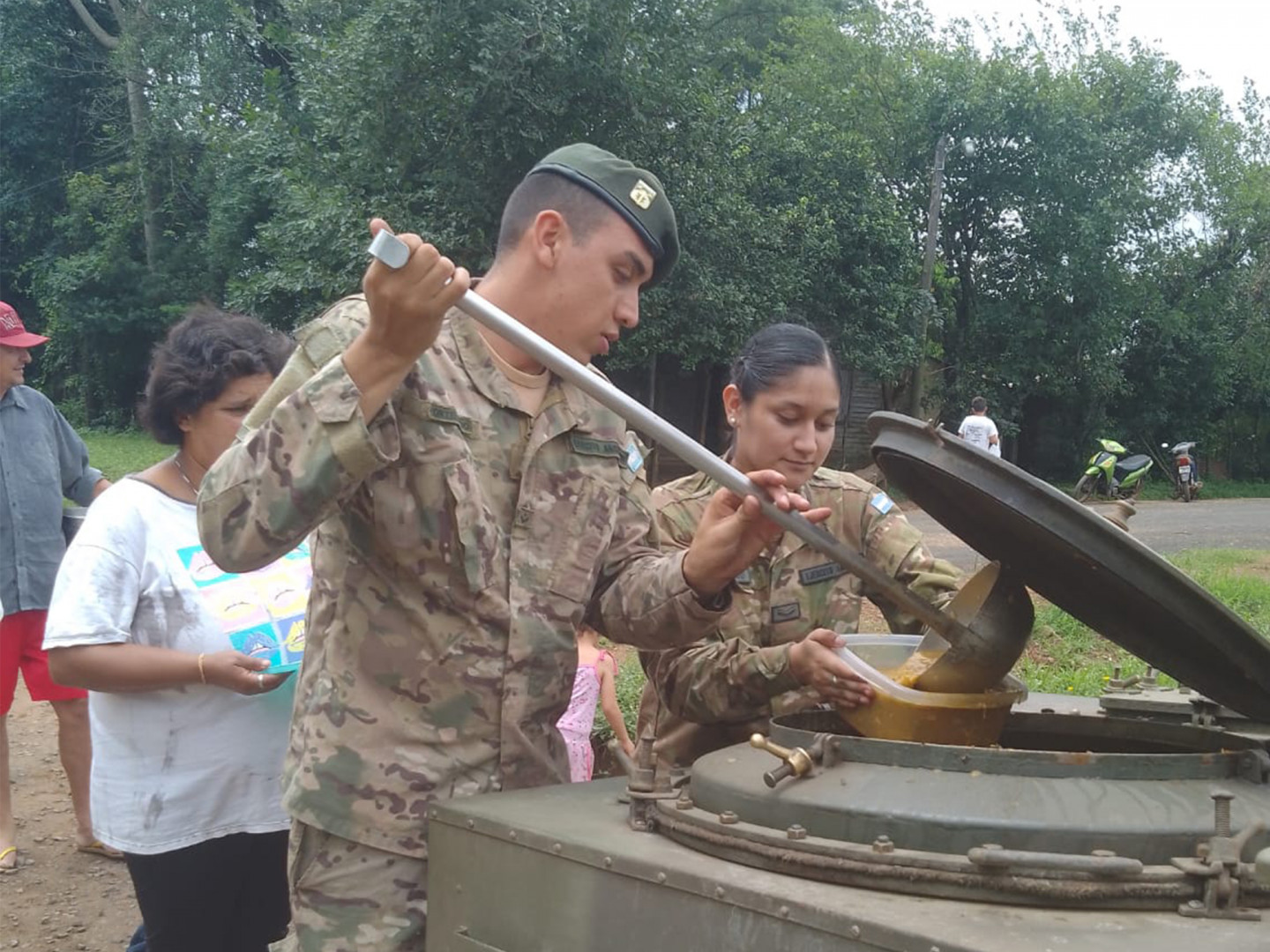 El Ej Rcito Argentino Brinda Asistencia En Distintas Zonas De La