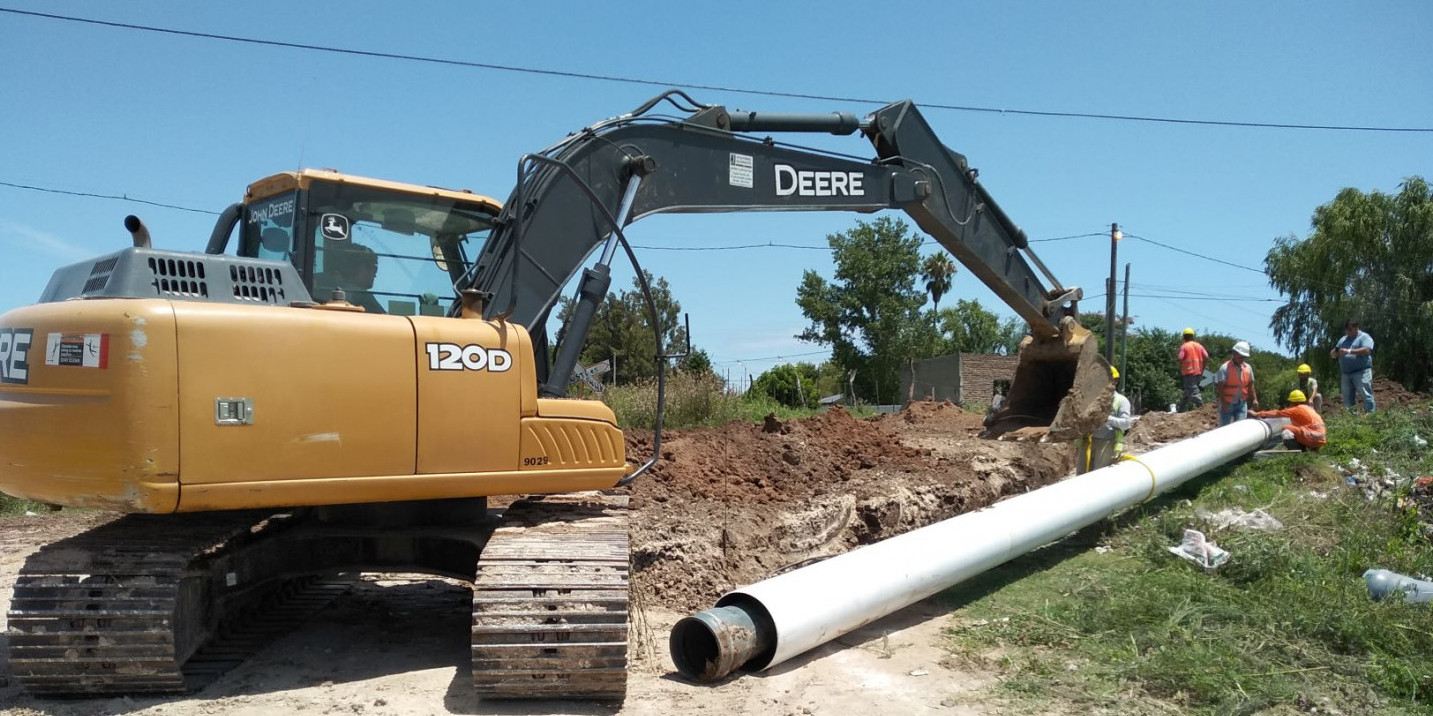 Formosa avanza la construcción del sistema de abastecimiento de agua