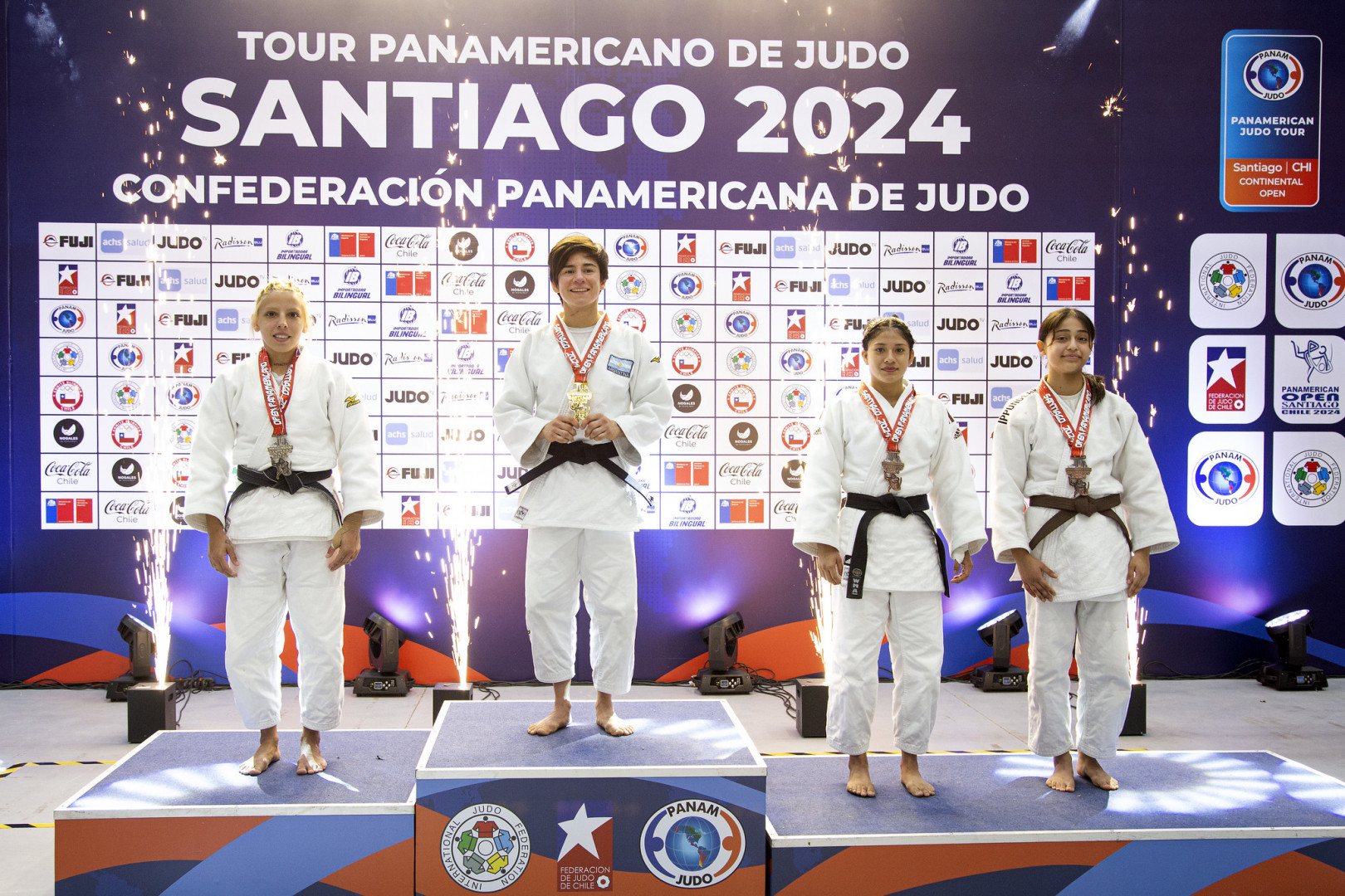 Judo Argentina Obtuvo Cuatro Medallas En El Open Panamericano Santiago