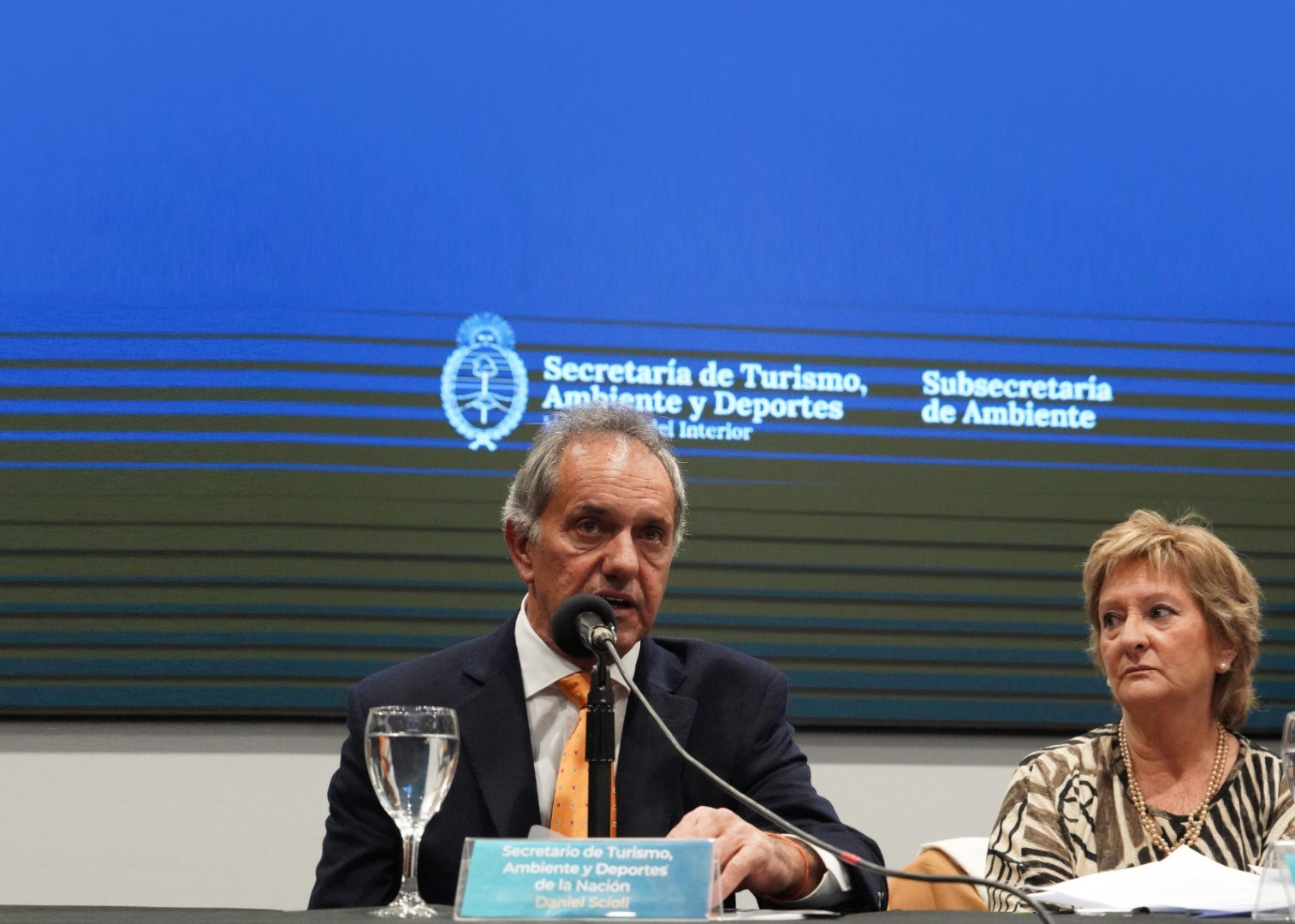 Scioli abrió la primera asamblea del año del Consejo Federal de Medio