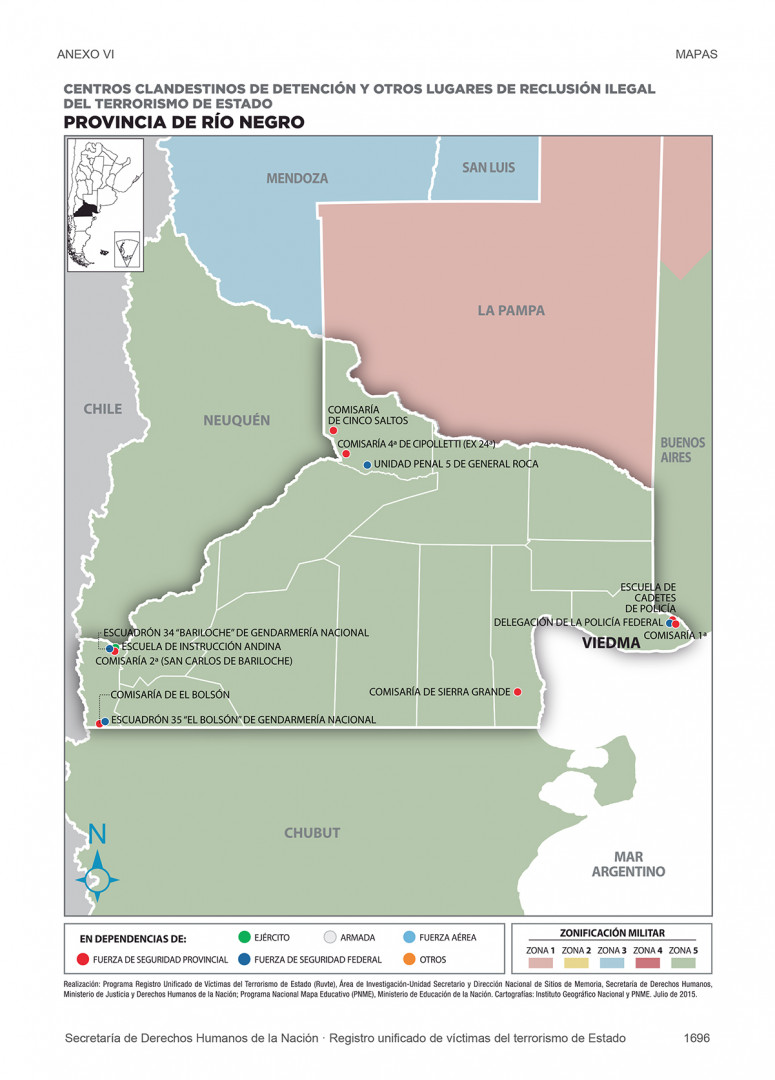 Mapas De Centros Clandestinos De Detención (CCD) Y Hechos Represivos ...