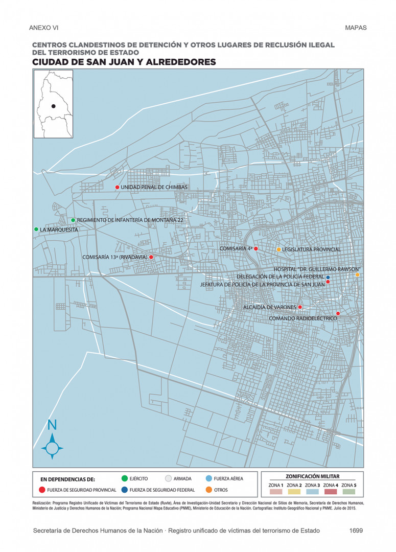 Mapas De Centros Clandestinos De Detención (CCD) Y Hechos Represivos ...