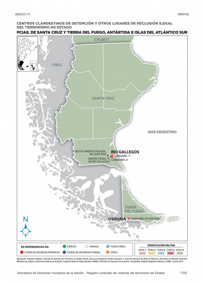 Mapas De Centros Clandestinos De Detención (CCD) Y Hechos Represivos ...