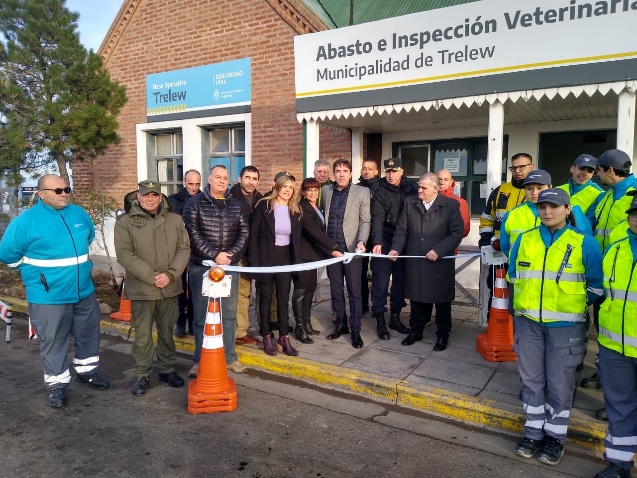 Se Inaugur En Trelew La Primera Base Operativa De Control De La Ansv