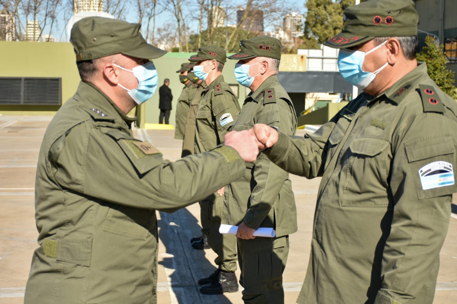 Ceremonia De Ascenso A Comandantes Mayores Argentina Gob Ar