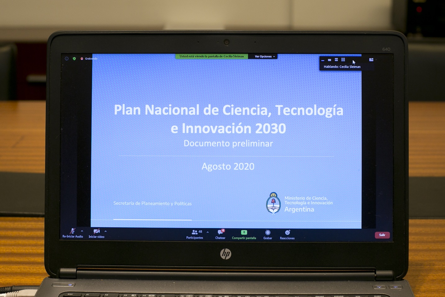 INIDEP participó de un nuevo encuentro del Consejo Interinstitucional