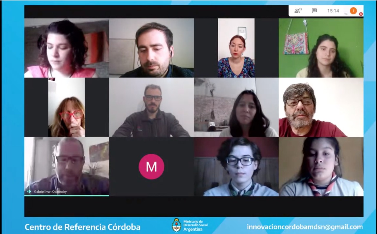 Primer conversatorio virtual Juventudes Innovadoras en Córdoba