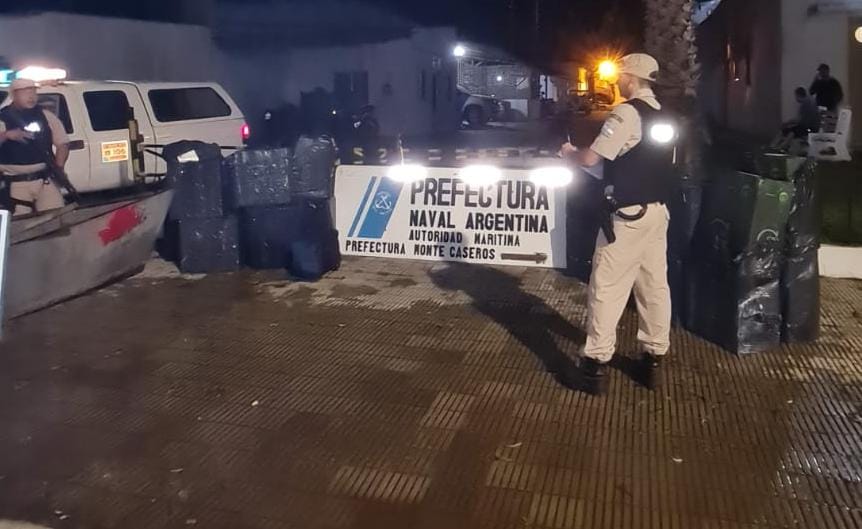 Contrabando En Corrientes Prefectura Incaut M S De Cartones De