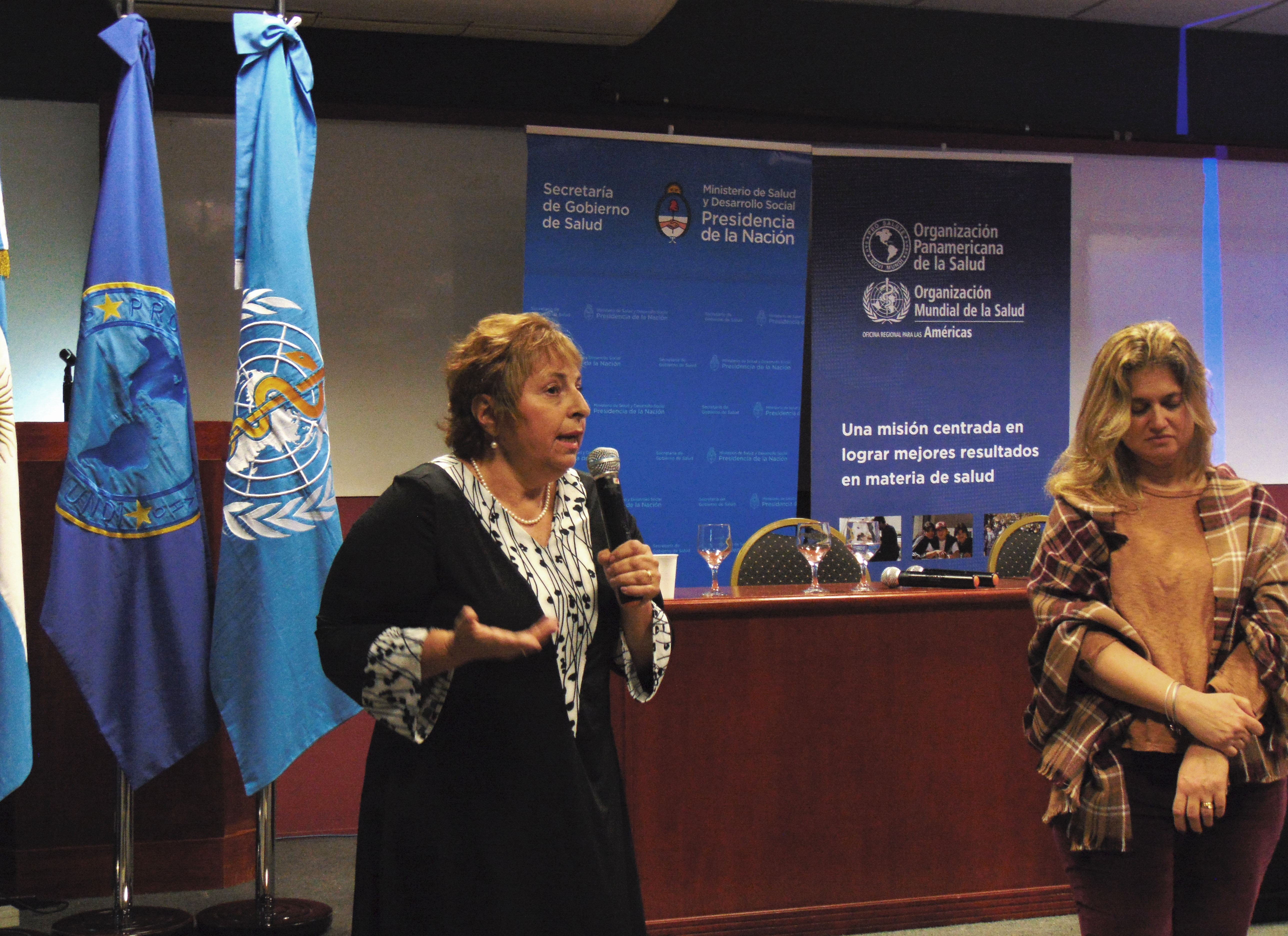 14-06-19 Miriam Burgos en el encuentro nacional de Chagas