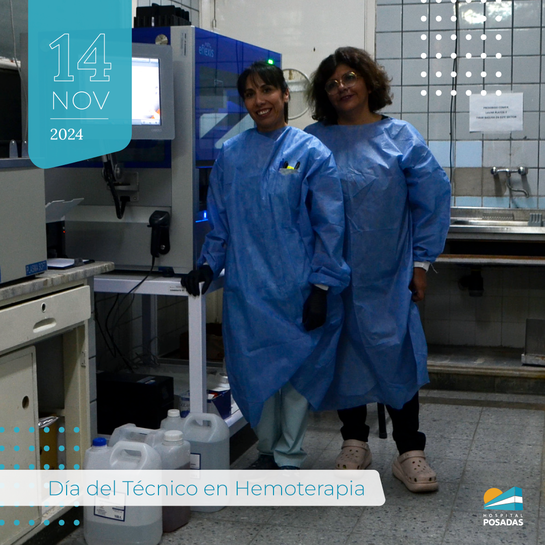 Día del Técnico en Hemoterapia