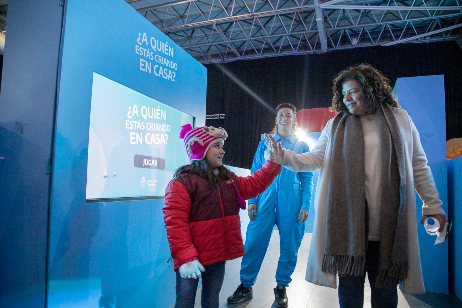 15.07.23 Vizzotti en Tecnópolis en el Polo Salud