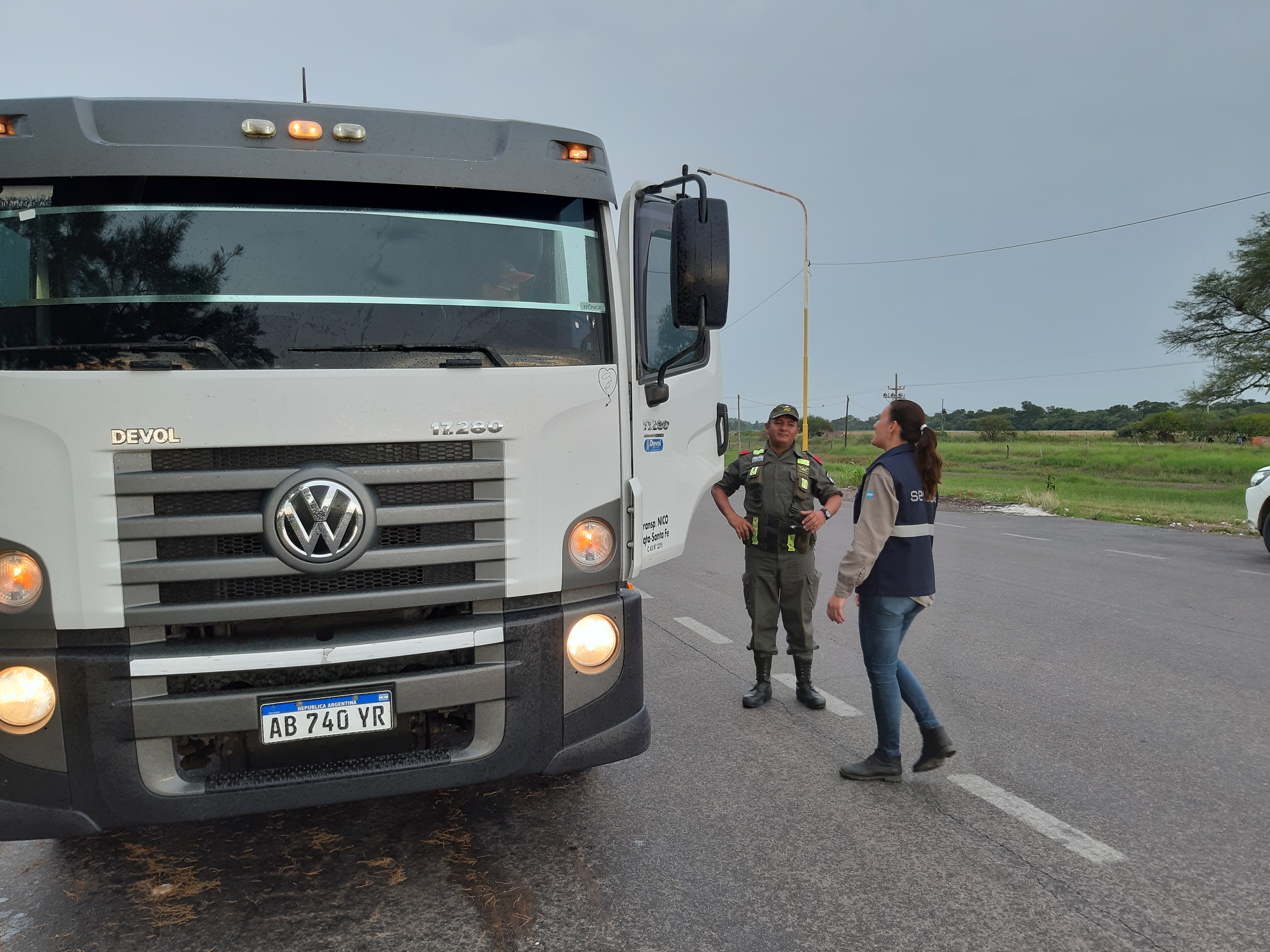 Controles a transportes de algod n en la provincia de Chaco