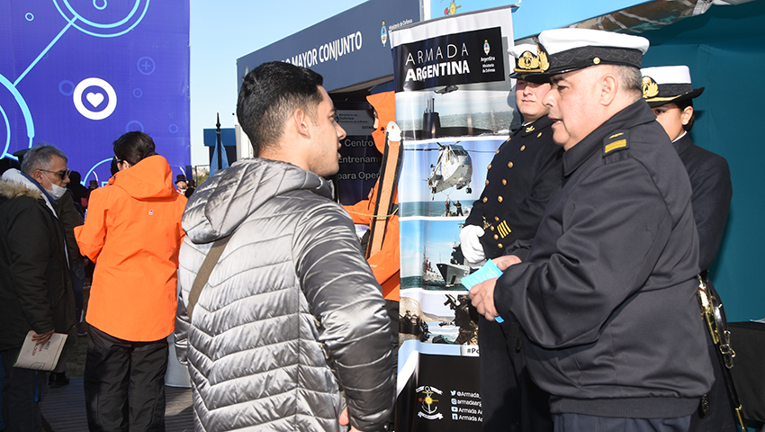 La Armada Argentina presente en una nueva edici n de Tecn polis