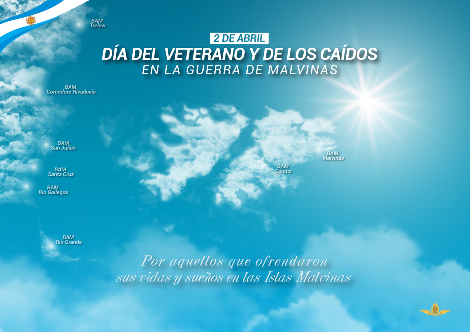 Día del Veterano y de los Caídos en la Guerra en Malvinas Argentina