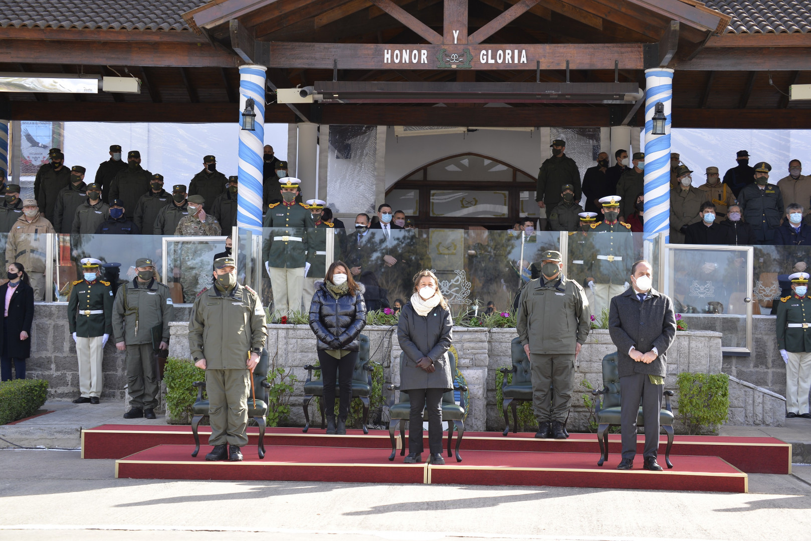 Acto En Conmemoración Por El 83° Aniversario De Creación De Gendarmería