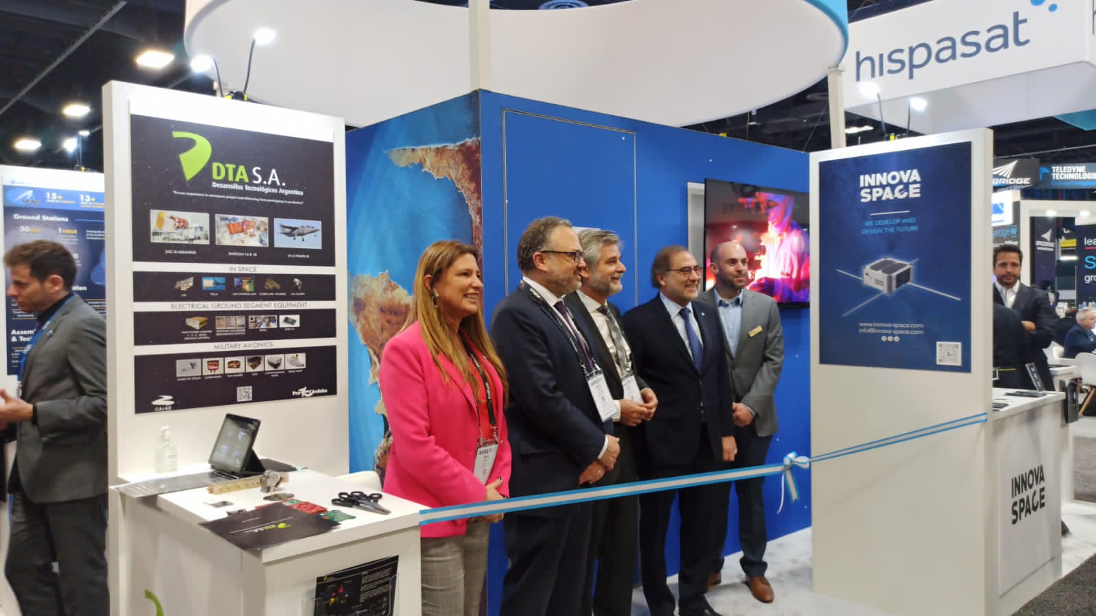 La Industria Satelital Argentina Se Impuso En La Feria Satellite 2022 Argentinagobar 0468