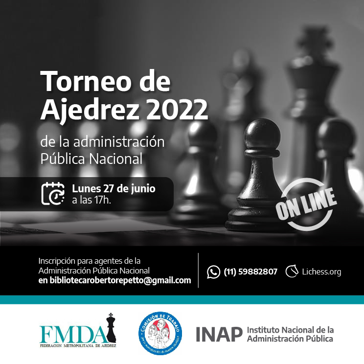 Torneo de ajedrez en APN on line Argentina.gob.ar