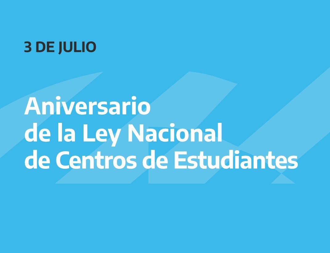 Se Cumple Un Nuevo Aniversario De La Ley Nacional De Centros De ...