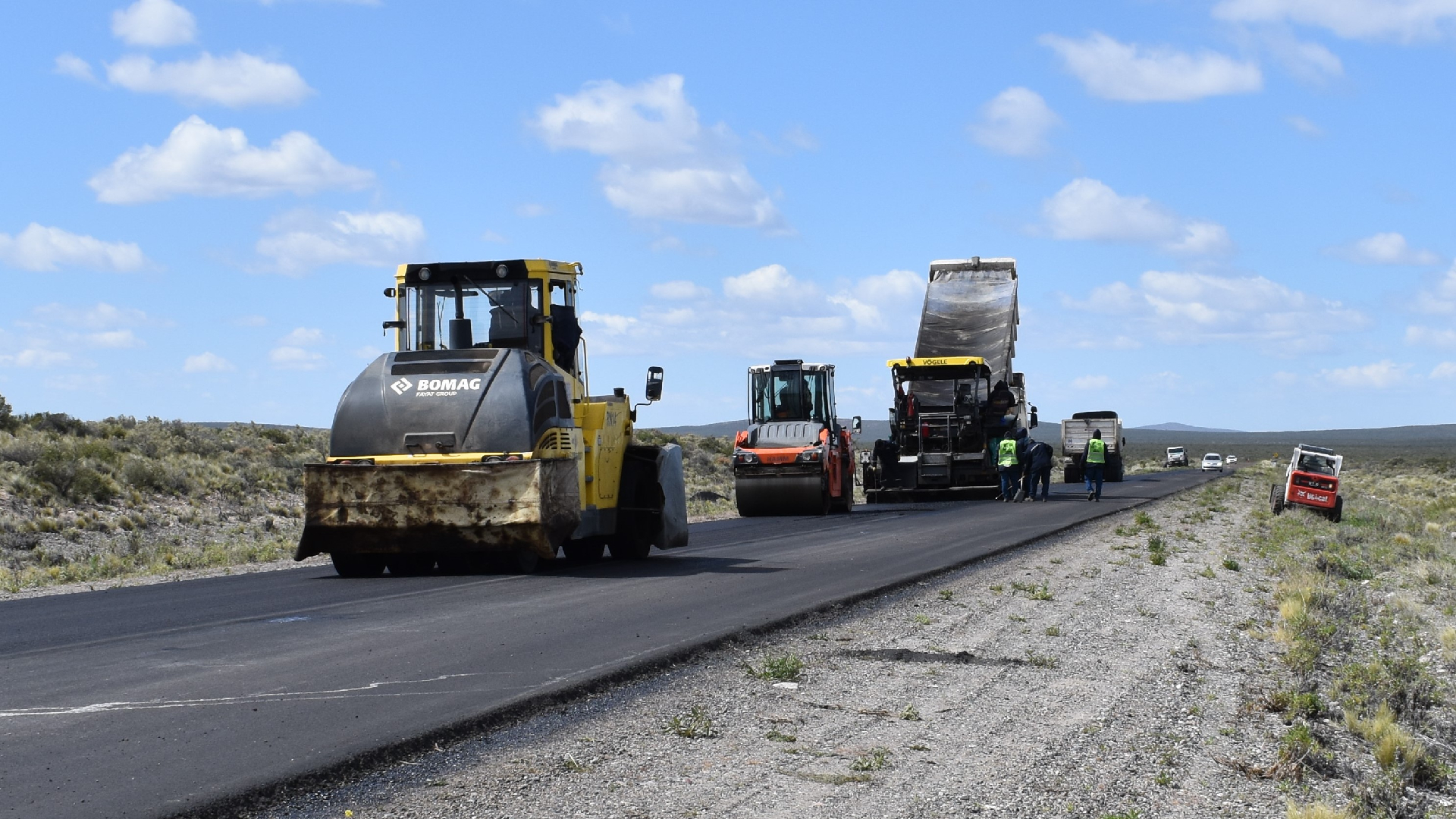 En Chubut Vialidad Nacional Avanza Con La Repavimentación De La Ruta Nacional 25 Entre Las 4942