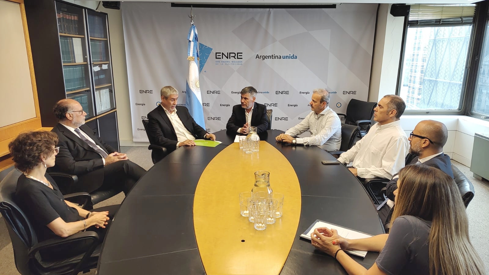 Encuentro Entre Los Interventores Del ENRE Y De EDESUR | Argentina.gob.ar