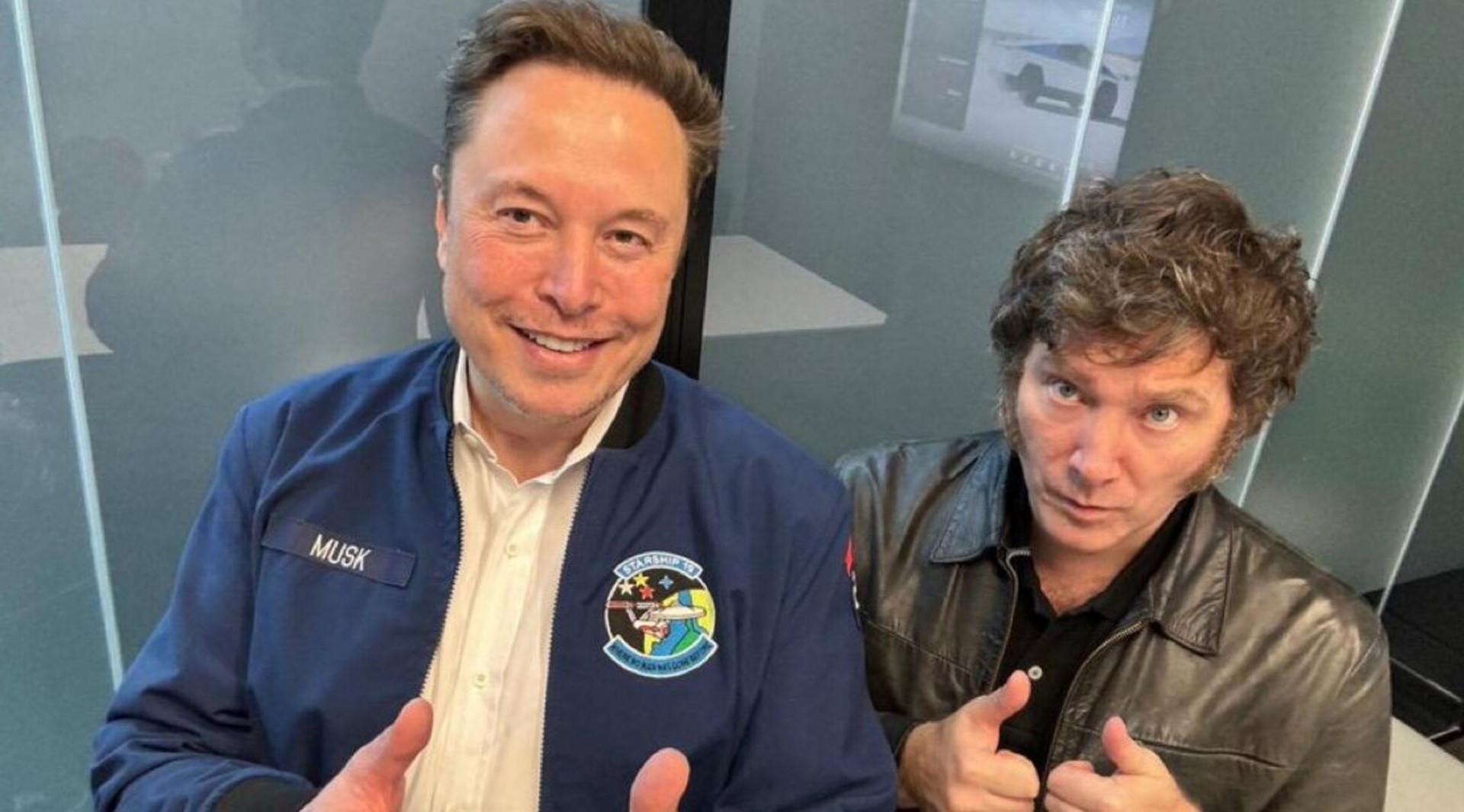 President Milei met with Tesla co-founder and director Elon Musk