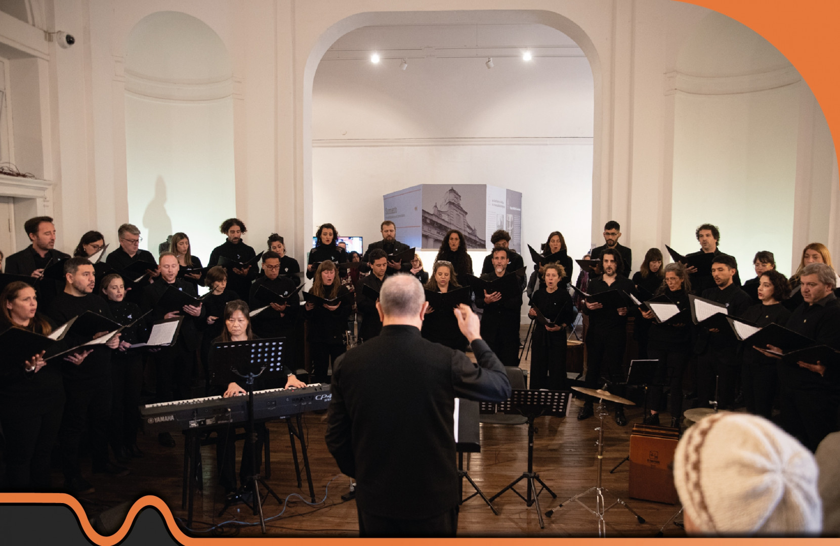 The National Choir of Argentine Music commemorates the composer Julián Aguirre