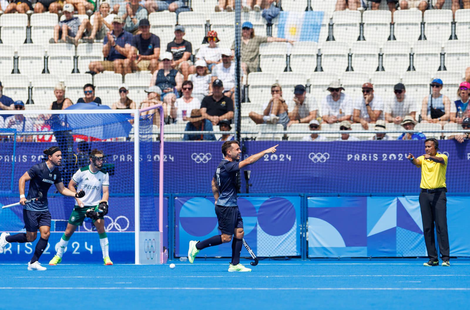 The Lions won and are in the quarter-finals of Paris 2024