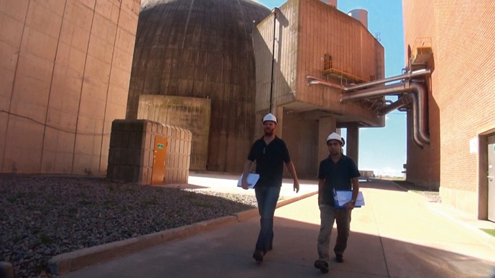 Inspectores de ARN en la Central Nuclear Atucha II