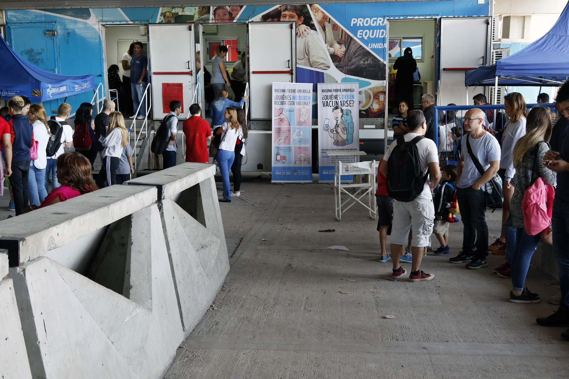 Operativo sanidad y fronteras FA