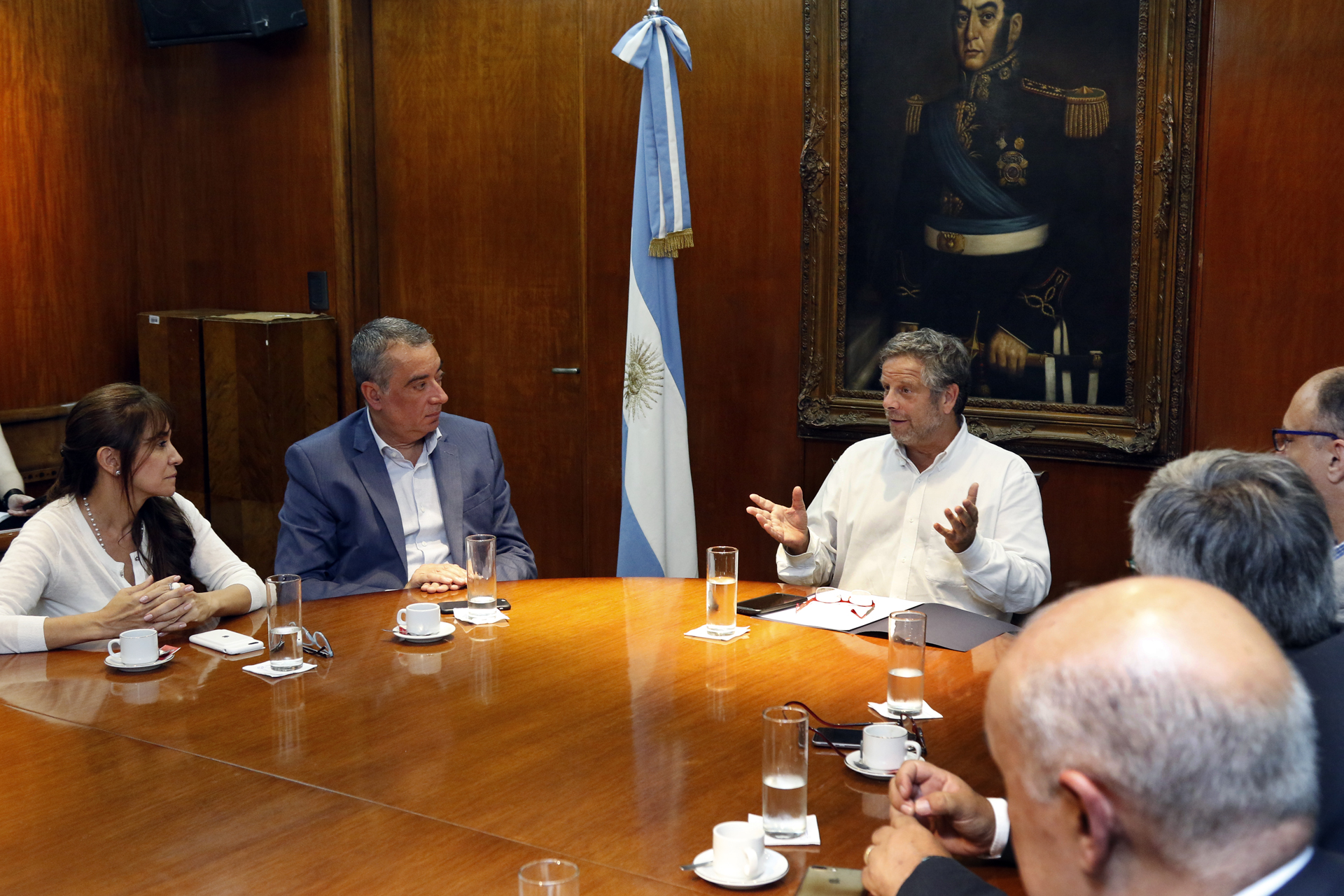 Rubinstein en reunión con OSP