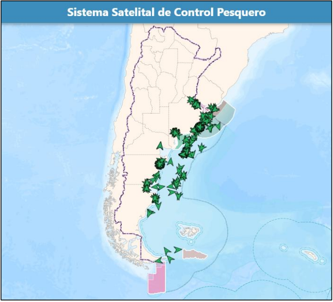 Posicionamiento de la flota pesquera nacional correspondiente al día 30 de octubre de 2026. imagen2