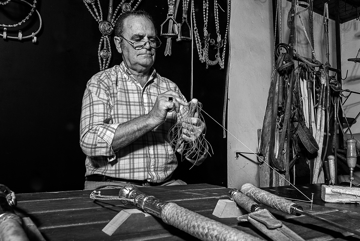 Foto: Maestro soguero, Villa Elisa, Entre Ríos. Autor: Rubén Mario Antonin