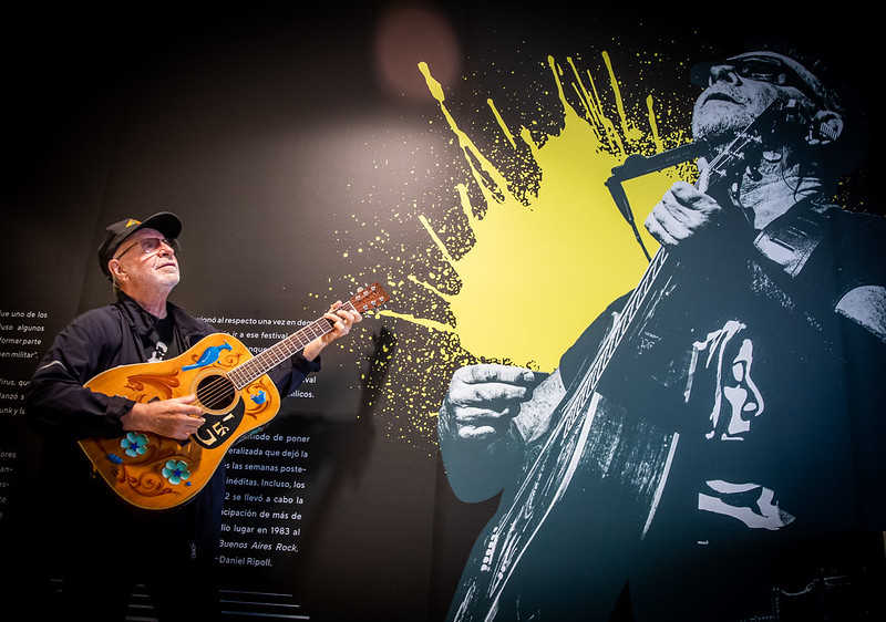 León Gieco visitó el Museo Malvinas León Gieco visitó el Museo Malvinas