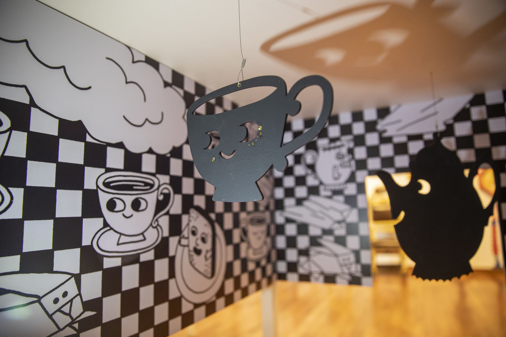 La instalación inmersiva lúdica "El cuento desde dentro" de Dabina Álvarez Schürmann.