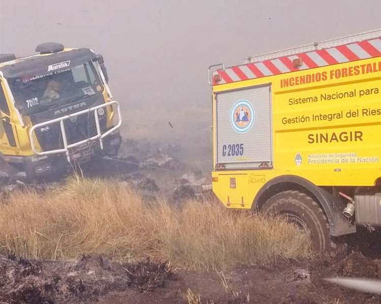 Asistencia inundaciones e incendios