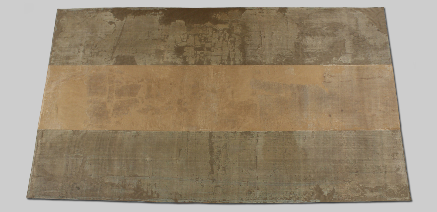 Bandera de Macha. sirvió para identificar al Ejército que dirigió Manuel Belgrano en el Alto Perú. Es una de las banderas más antiguas que se conservan.