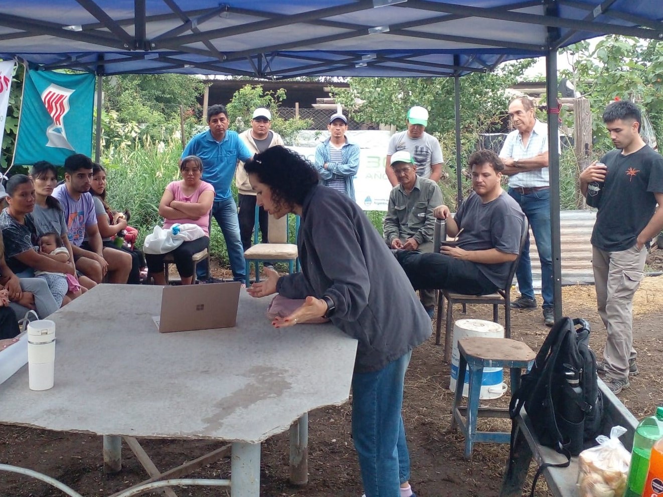 Capacitación en el cultivo de batata con productores del cinturón hortícola de Córdoba